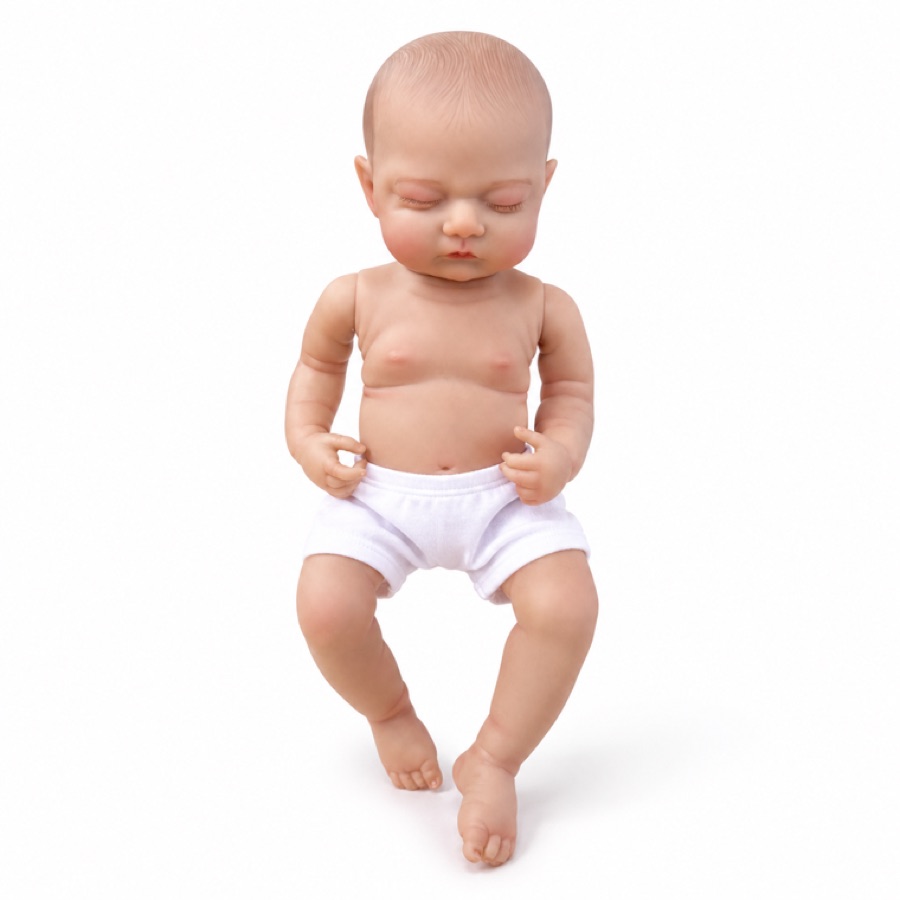 HF-14, 18-inch vinyl reborn baby doll