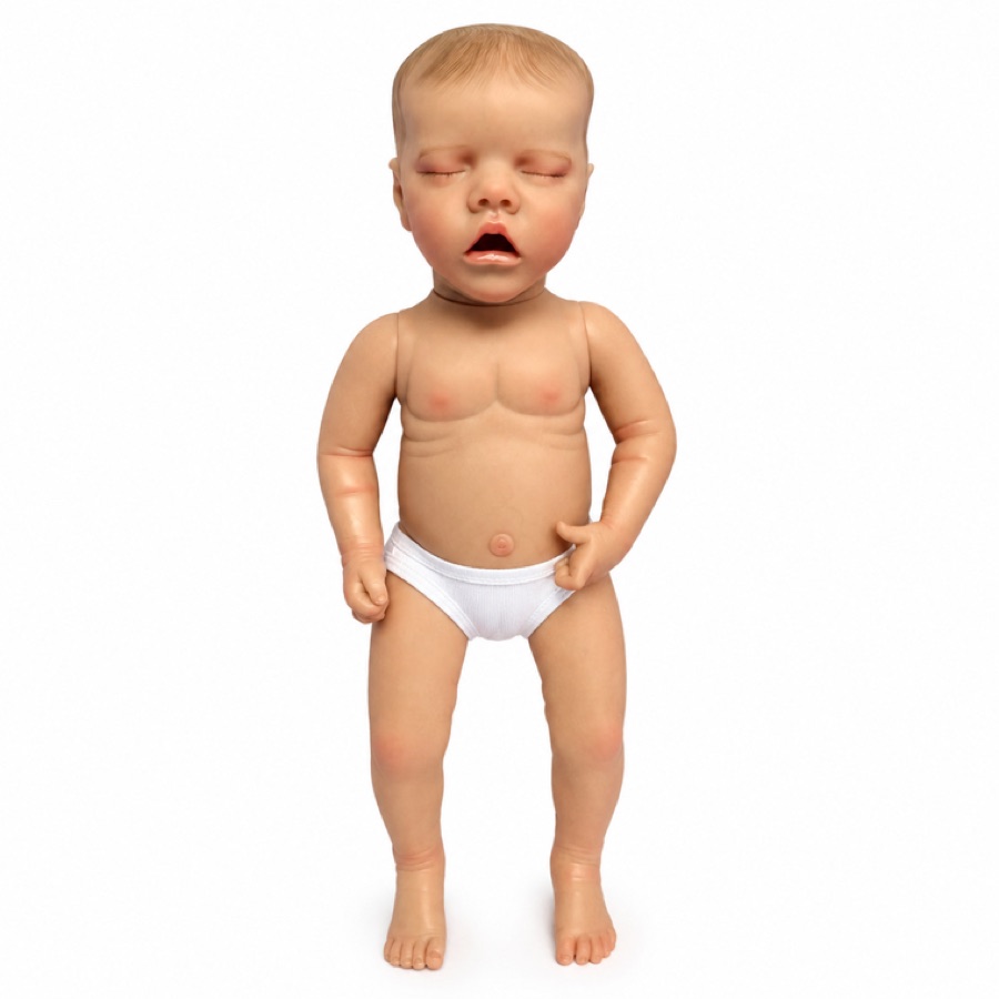 HH-06, 18-inch vinyl reborn baby doll