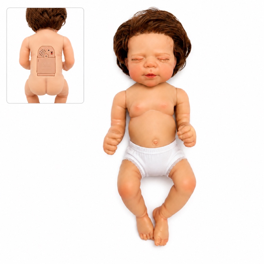 HH-42-2, 18-inch vinyl reborn baby doll