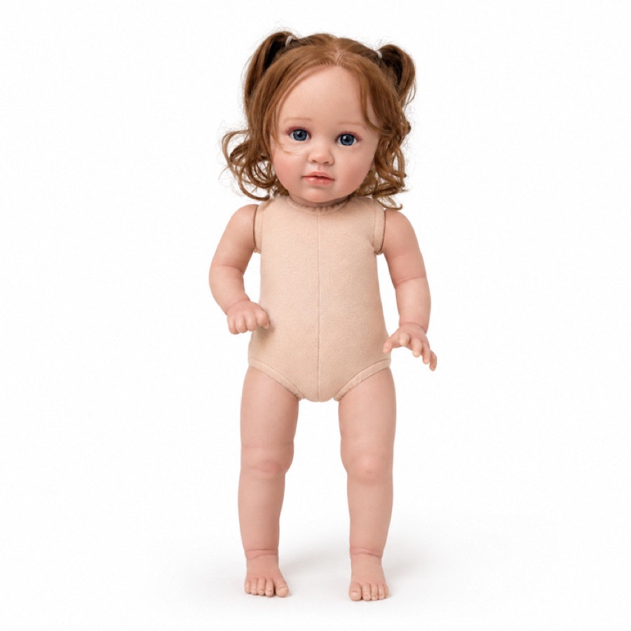 HF-01, 20-inch cloth-body vinyl reborn baby doll