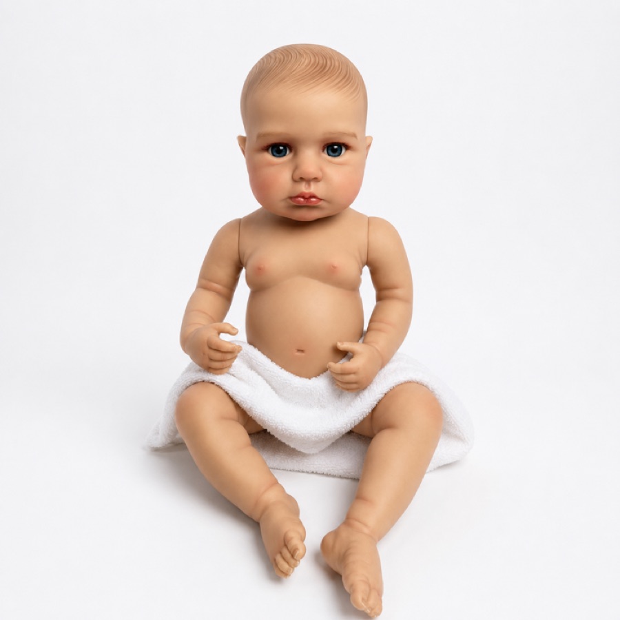 HH-12-2, 20-inch vinyl reborn baby doll