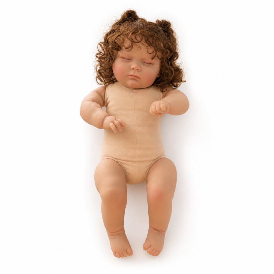HH-26, 24-inch cloth-body vinyl reborn baby doll