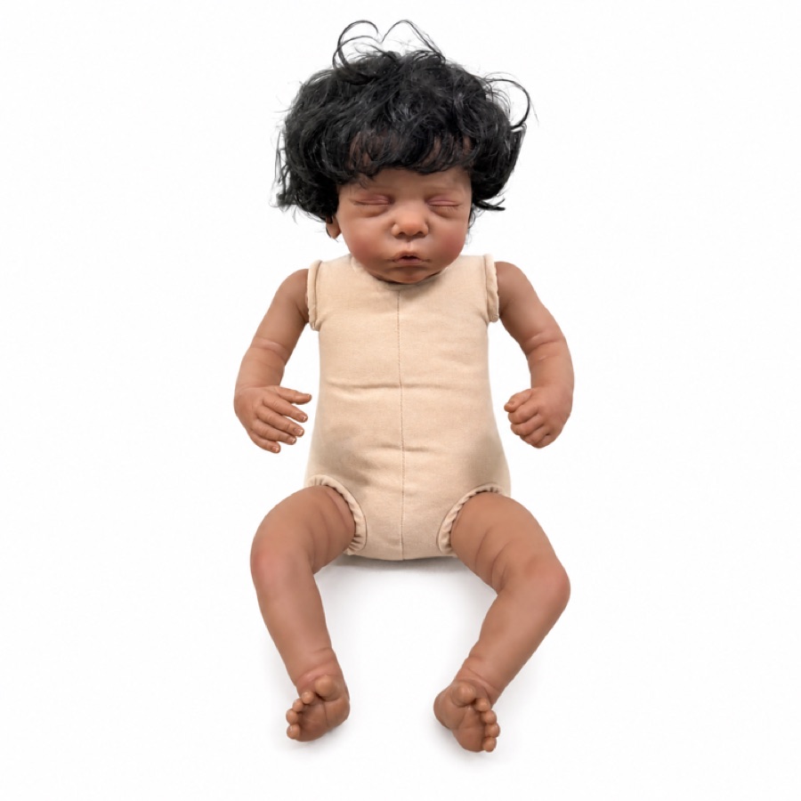 HH-36, 24-inch cloth-body vinyl reborn baby doll