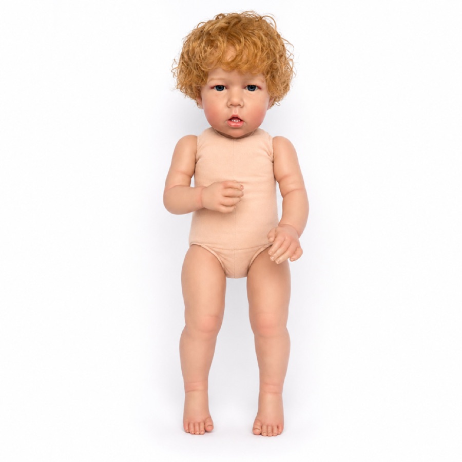 HH-35, 26-inch cloth-body vinyl reborn baby doll